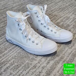 Custom Converse Chuck Taylor All Stars Wedding By You white size 9 women